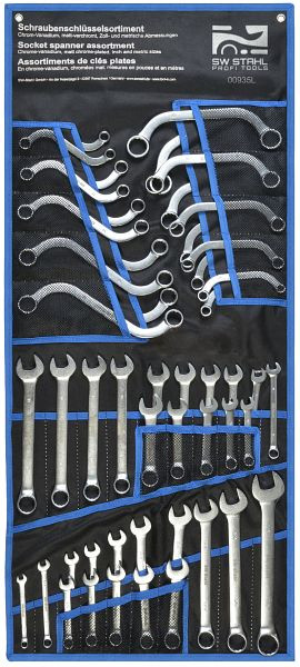 Assortiment de clés SW-Stahl, impériales et métriques, 50 pièces, 00935L