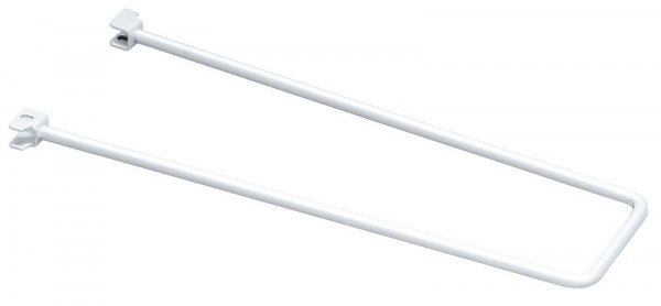 Element System BIBLIOTHEQUES ATLANTIS 2 RANG, 250X80 mm, BLANC, UE: 20 pièces, 10805-00010