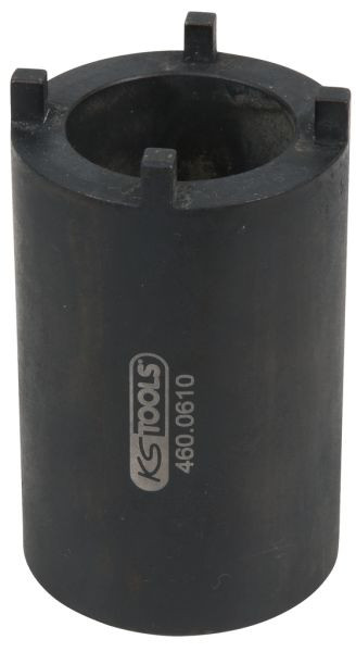 KS Tools Clé à contre-écrou DAF 1/2" pour fixation de la tringlerie de direction avec 4 broches, 52 mm, 460.0610