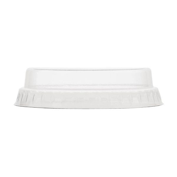Couvercles plats compostables Vegware sans trou 200 ml, UE : 1000 pièces, CL701