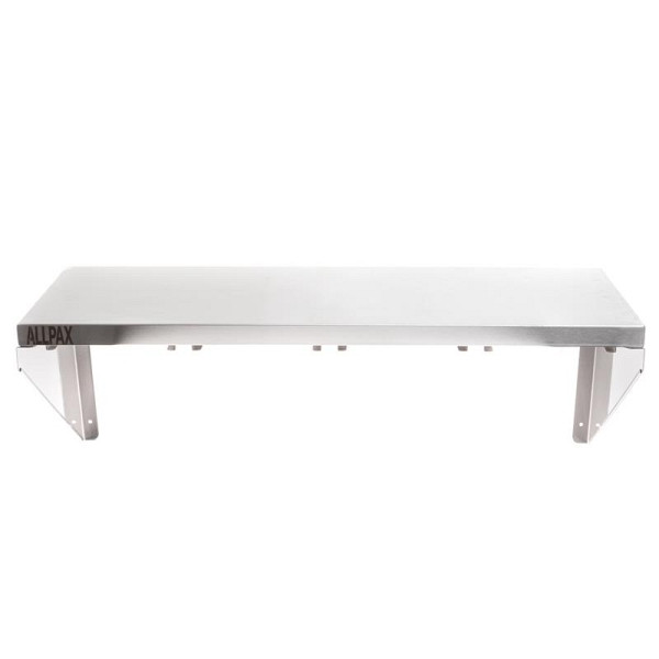 Étagère à épices ALLPAX / étagère murale en acier inoxydable pour 4x GN 1/6, 80 x 30 cm, 10011862