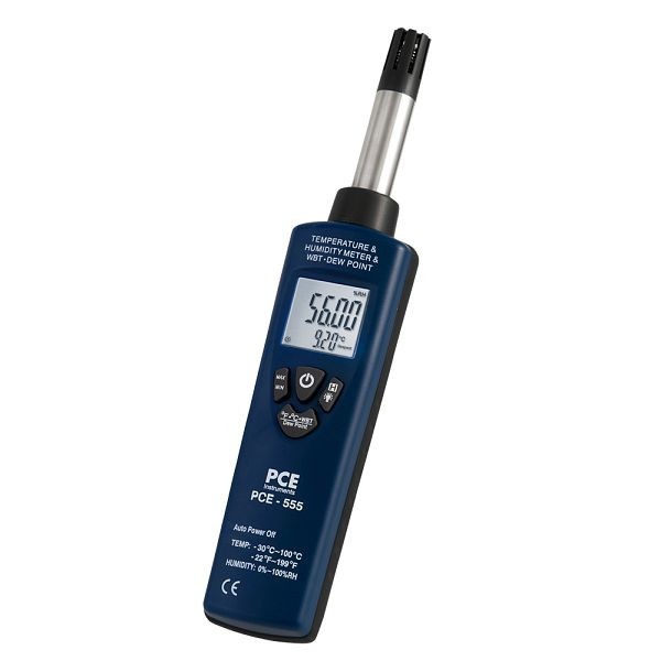 Hygromètre de mesure environnementale PCE Instruments, PCE-555
