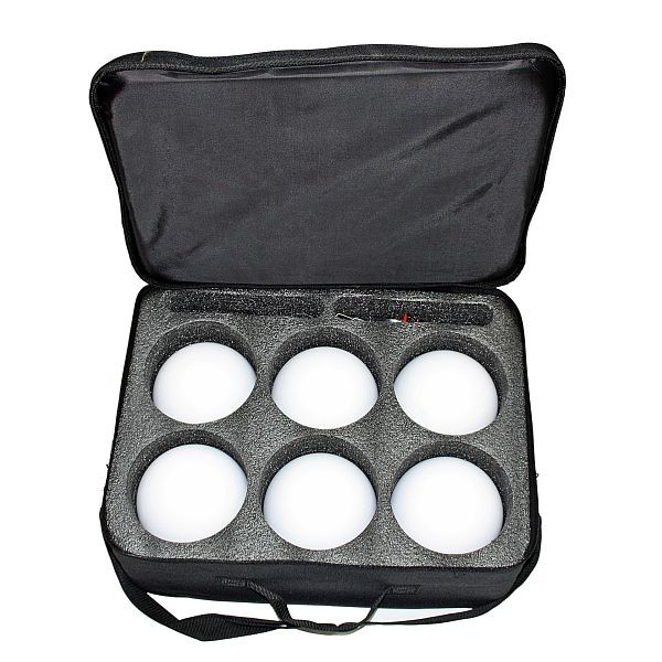 Jeu de boules de balayage NESTLE avec base magnétique (6x) dans un sac, 14206000