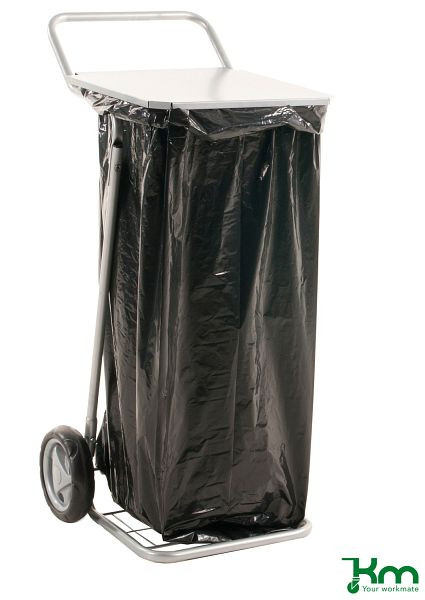 Support pour sac poubelle Kongamek avec couvercle, KM144904