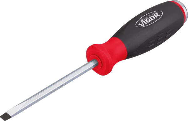 Tournevis plat VIGOR avec capuchon impact, profil fendu, 1 x 5,5 mm, V3599