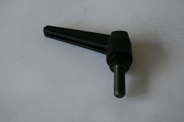ELMAG levier de serrage en plastique, noir, filetage M10 x 30, 9801052
