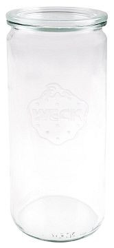 Contacto Weck verre à tige 1062 ml avec couvercle RR80, paquet de 6, 2704/100