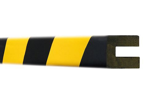 Protège-arête DENIOS type G, à clipser, forme carrée, longueur 5 m, 173-045
