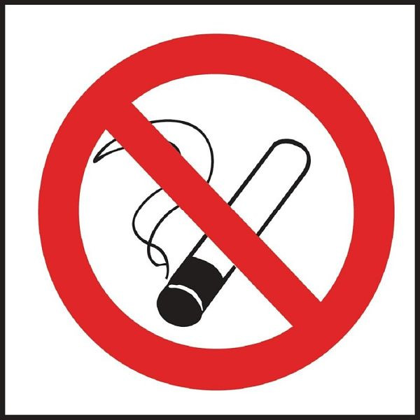 Signe d'interdiction de fumer Vogue, L964