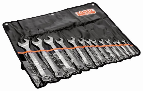 Jeu de clés mixtes Bahco, 14 pièces, en coffret plastique, 6-32 mm, 111M/14T