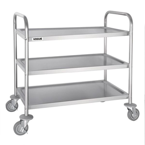 Chariot de débarras Vogue 3 niveaux, taille moyenne, F994