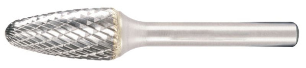 Fraise en carbure SW-Stahl, arrondie, avec couronne de 12 mm, 82555L-8