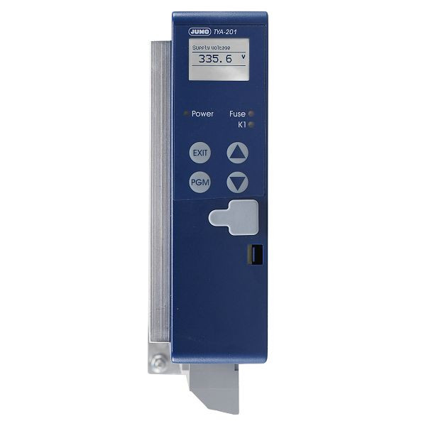 Régulateur de puissance à thyristors monophasé JUMO, 20 A, 400 V, commande U², 00543450