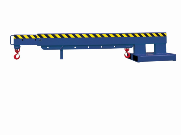 Bras de grue télescopique Eichinger Industry, 5000 kg, bleu gentiane, 20810200000097