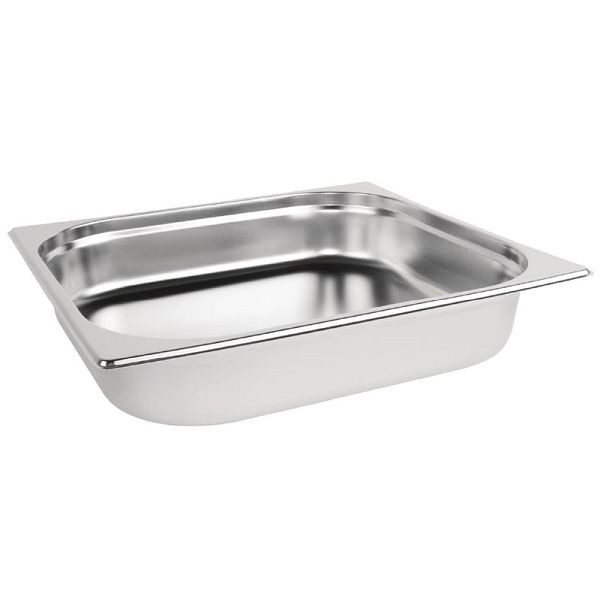 Conteneur Vogue GN en acier inoxydable 6.5cm GN2 / 3, K811