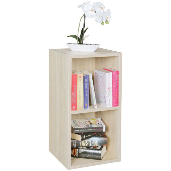 Wohnling Étagère sur pied en bois 30 x 60 x 30 cm moderne Sonoma Small, WL5.176