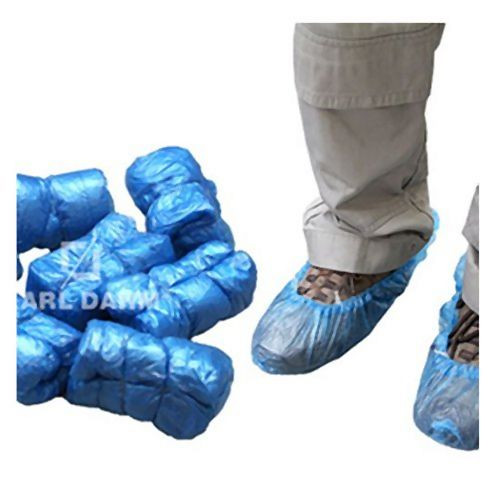 Karl Dahm couvre-chaussures bleu, 100 pièces, 11764