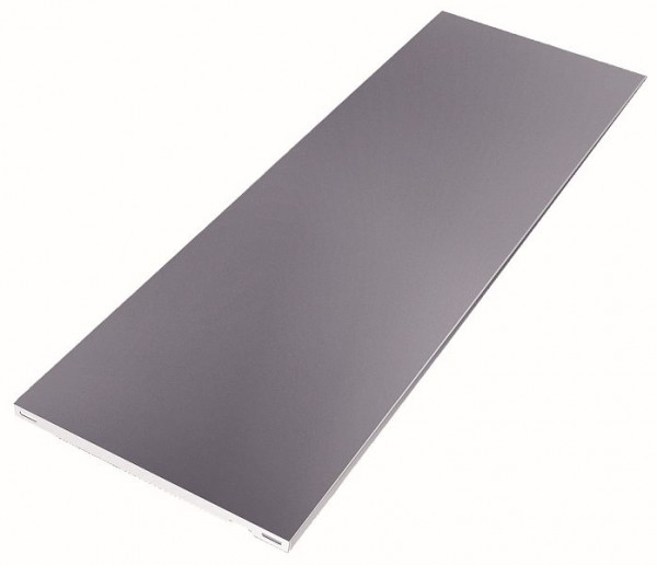 Système d'éléments ÉTAGÈRES EN ACIER, 1 PAIRE, 800X350 mm, ALU BLANC, 10700-00033