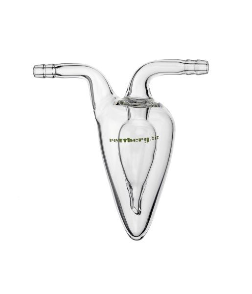 Compteur de bulles Rettberg pour le contrôle du débit de gaz, olive Ø 8 mm, verre borosilicaté 3.3, 137082015