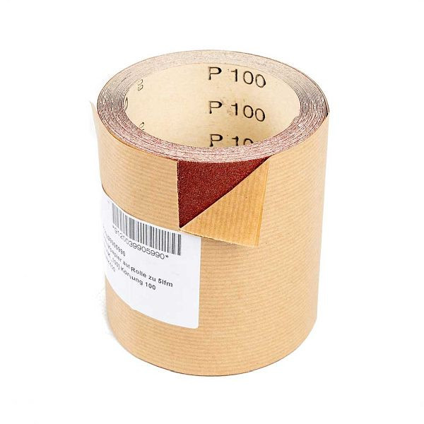 Papier abrasif Holzmann en rouleau de 5m K100, SLWK100