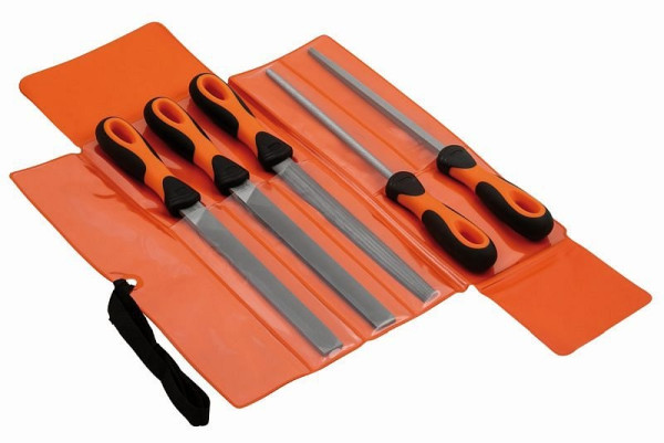 Jeu de limes Bahco, ergo, 5 pièces, 200 mm, coupe 1+2, 1-478-08-1-2