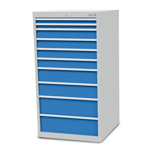 Armoire à tiroirs Bedrunka+Hirth, profondeur 736 mm, R 24-24, 10 x tiroirs, 713/2422V10A