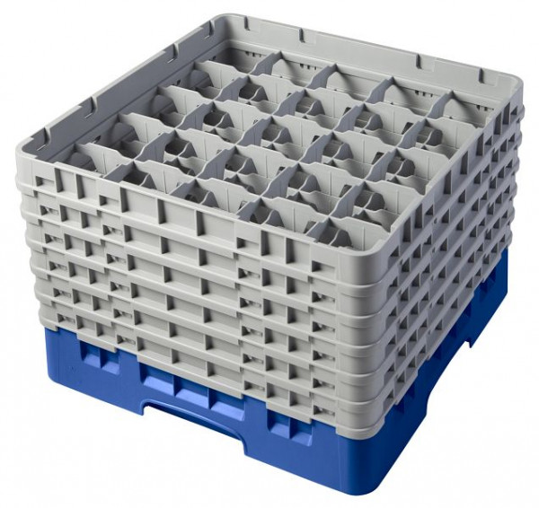 Panier de lavage Cambro 25 compartiments Camrack® 29,8 cm bleu, lot de 2, 25S1114168
