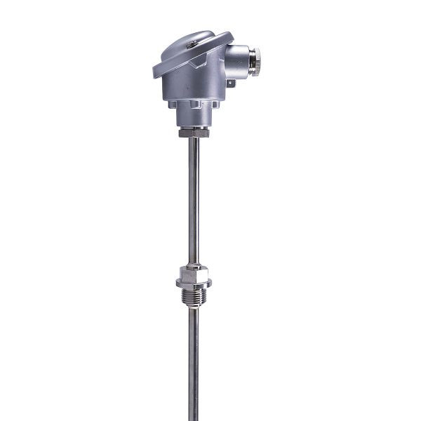 Thermomètre à résistance JUMO, 1xPt100 zl, 9x250mm, G 1/2, -50 à + 400°C, 00055563