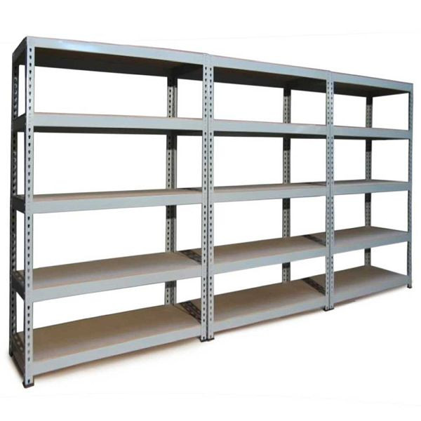 Monster Racking 5 x étagères d'atelier Q-Rax étagères en acier étagères de garage étagères de rangement étagères de sous-sol 90 cm 7005(5)
