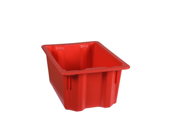 Plastipol-Scheu K 400/1 POLYBOX PP ROUGE, 400 mm x 280 mm x 180 mm, 28410021