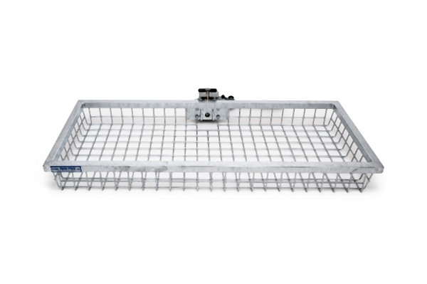 Porte-bagages arrière Optimal, abaissable avec dégagement rapide en taille 1200 x 500 x 125 mm, 151350
