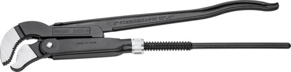 Pince pour tubes d'angle Hazet, norme : DIN 5234, surface : revêtement par poudre, mâchoire brillante, longueur : 535 mm, 2183-2