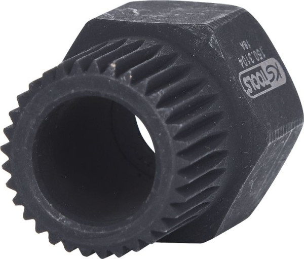 KS Tools insert multi-dents 22,0 mm, 33 dents, percé, 150.3104