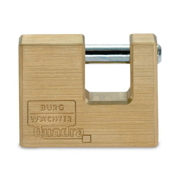 Cadenas à cylindre BURG-WÄCHTER 444 70 Quadra, 2 x clés, HxLxP (extérieur) : 54,9 x 70 x 19,8 mm, UE : 3 pièces, 28680