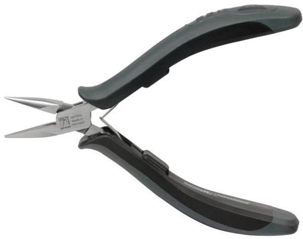 SW-Stahl Elektronik Pince à bec effilé, droite, 130 mm, 40790L