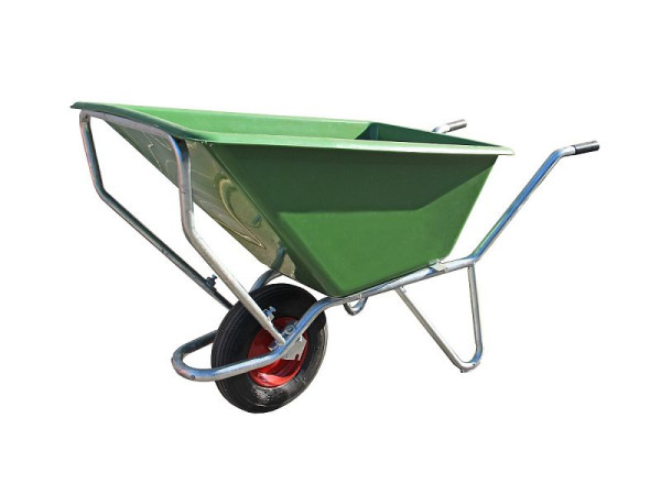 Chariot compact Growi 150 litres, avec base galvanisée à chaud, 10157900