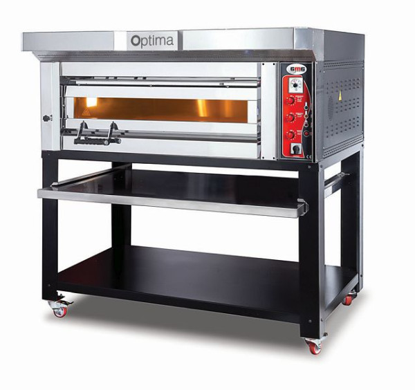 Four à pizza GMG Optima- 84, 1 chambre de cuisson, avec châssis, PB 1T 84