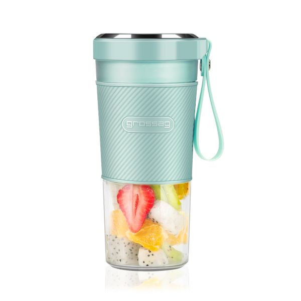 grossag Mélangeur à smoothie sans fil à emporter, Turquoise, MX 10.05