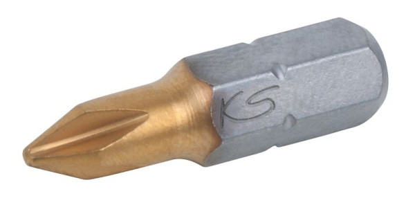 KS Tools Embout TiN 1/4", 25 mm, PH3, 911.2640