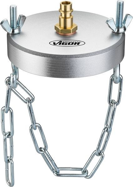Adaptateur universel VIGOR avec fixation par chaîne pour systèmes d'entretien de freins, V4381-4
