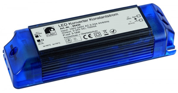 rutec Projekt 700mA 3W - Convertisseur courant constant 18W, PHE430