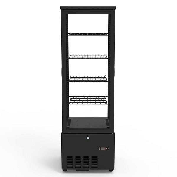 Vitrine réfrigérée Vaiotec TOPLINE 4 compartiments / 237 litres "noir", 51,5x55,3x160 cm, 10588
