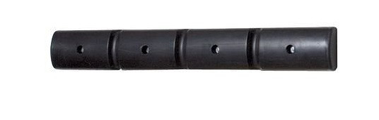Profilé de protection murale DENIOS 1000, en polyéthylène (PE), noir, 1000 x 50 mm, jeu = 2 pièces