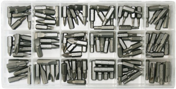 Assortiment d'embouts en acier SW, 1/4", 108 pièces, 04142L