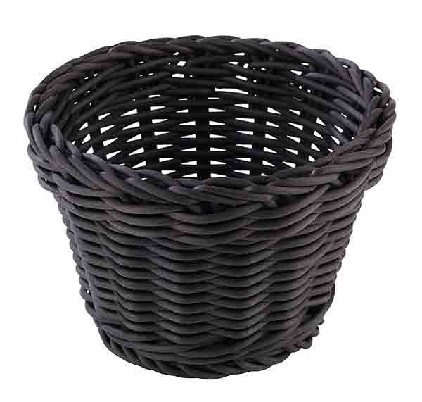 Panier APS, rond, Ø 13 cm, hauteur : 10 cm, polypropylène, noir, -PROFI LINE-, 50622