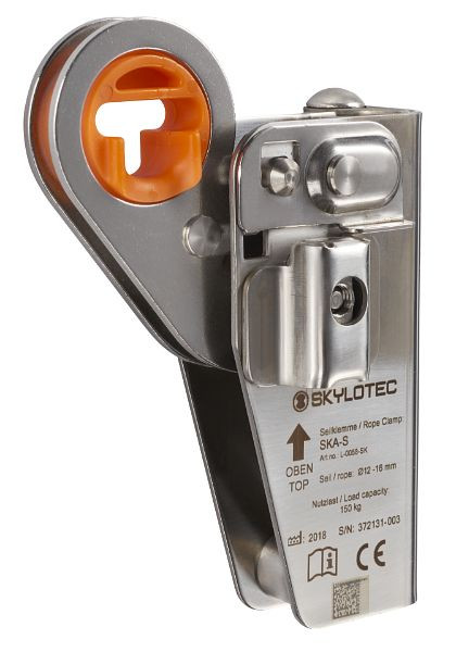 Skylotec Capteur de corde pour corde de 12 mm / 16 mm SKA CLOP ROPE, KOBRA TRI / E, L-0058-SK