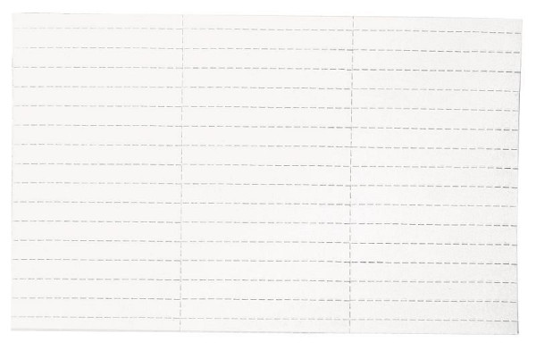 Porte-étiquettes Legamaster 30x90mm blanc, UE : 24 pièces, 7-455719