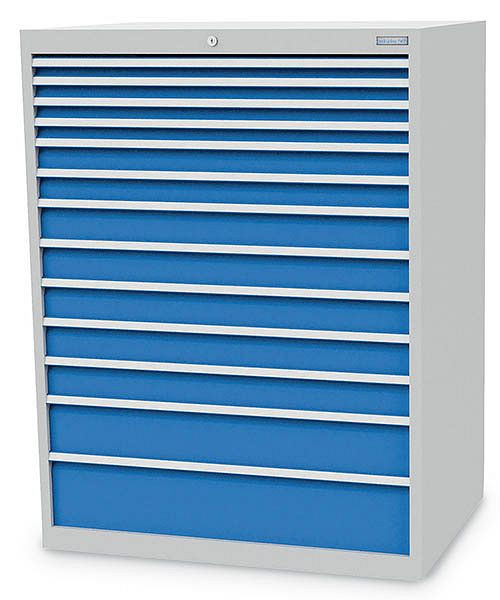 Armoire à tiroirs Bedrunka+Hirth, profondeur 736 mm, R 36-24, nombre de tiroirs : 13, dimensions en mm (LxPxH) : 1005 x 736 x 1319, 113/42511V10