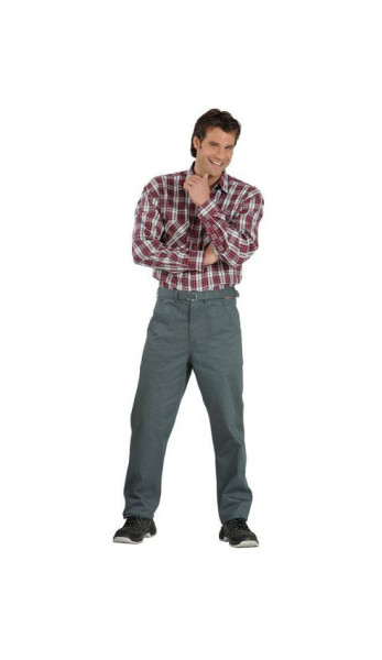 Pantalon Planam BW 290, gris, taille 52, 0192052
