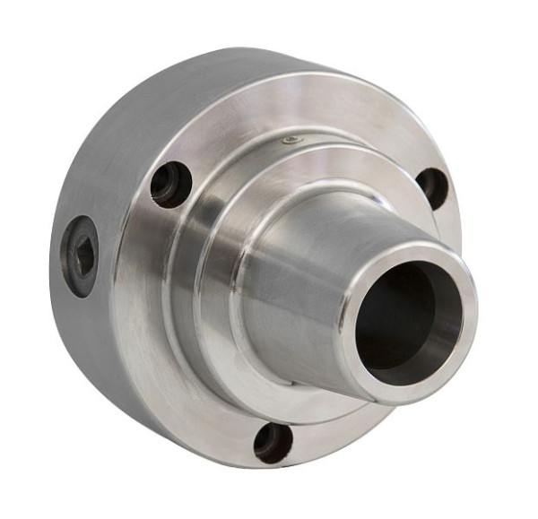 Mandrin à pinces ELMAG 5C Ø 125 mm, avec clé et vis, pour pinces de 3 à 26 mm, 88450